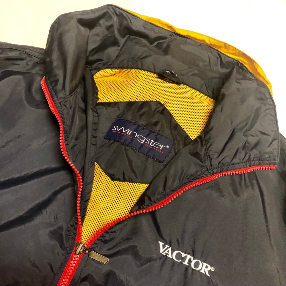 *SOLD!* VTG 90s Swingster Windbreaker Jacket - Picture 3 of 8